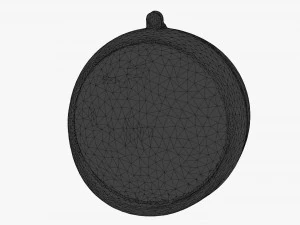 front bicycle lamp 3D Model