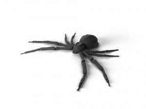 flexi spider 3Dプリントモデル