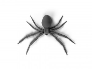 flexi spider 3Dプリントモデル