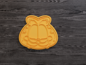 garfield cookie cutter set 3D प्रिंट मॉडल