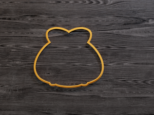 garfield cookie cutter set 3D प्रिंट मॉडल