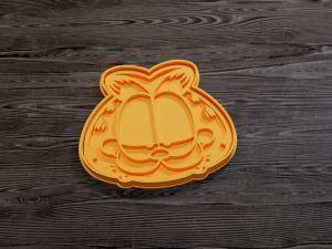 garfield cookie cutter set 3D प्रिंट मॉडल