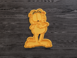 garfield cookie cutter set 3D प्रिंट मॉडल
