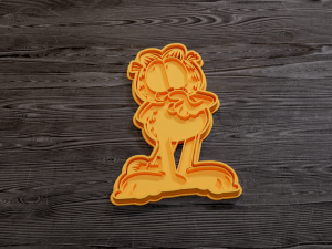 garfield cookie cutter set 3D प्रिंट मॉडल