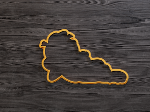 garfield cookie cutter set 3D प्रिंट मॉडल