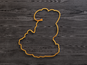 garfield cookie cutter set 3D प्रिंट मॉडल