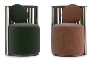thea armchair fendi casa 3D मॉडल