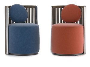 thea armchair fendi casa 3D मॉडल