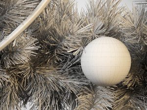 cristmas wreath model Modelo 3D