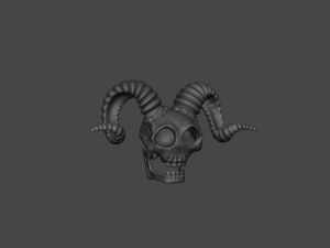 the binding of isaac lamb skull 3D Print Model