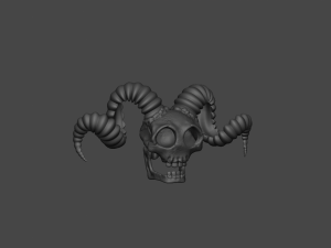 the binding of isaac lamb skull 3D Print Model