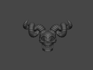 the binding of isaac lamb skull 3D Print Model