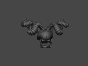 the binding of isaac lamb skull 3D Print Model