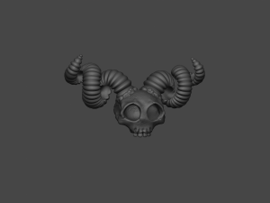 the binding of isaac lamb skull 3D Print Model
