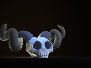 the binding of isaac lamb skull 3D Print Model