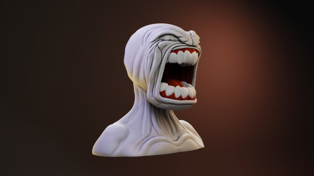 lets gooo meme bust sculpture Modèles 3D en vedette .c4d .max .obj .3ds .fbx .stl .blend 