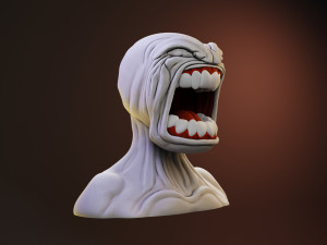 lets gooo meme bust sculpture 3D Принт Модель