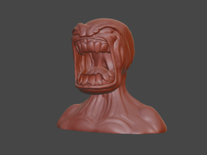 lets gooo meme bust sculpture Modèles 3D en vedette
