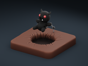 the binding of isaac little horn action figure 3D Принт Модель