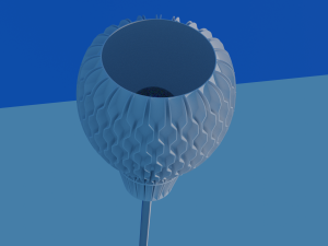 lampshade nature hex table or pendant lamp - e27 mount 3dprint 3D Print Model