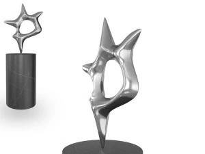 alfred taubman sculpture 3D Model