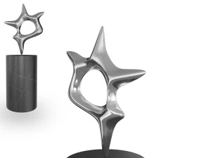 alfred taubman sculpture 3D Model