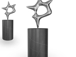 alfred taubman sculpture 3D Model