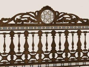 schermo siriano Modello 3D