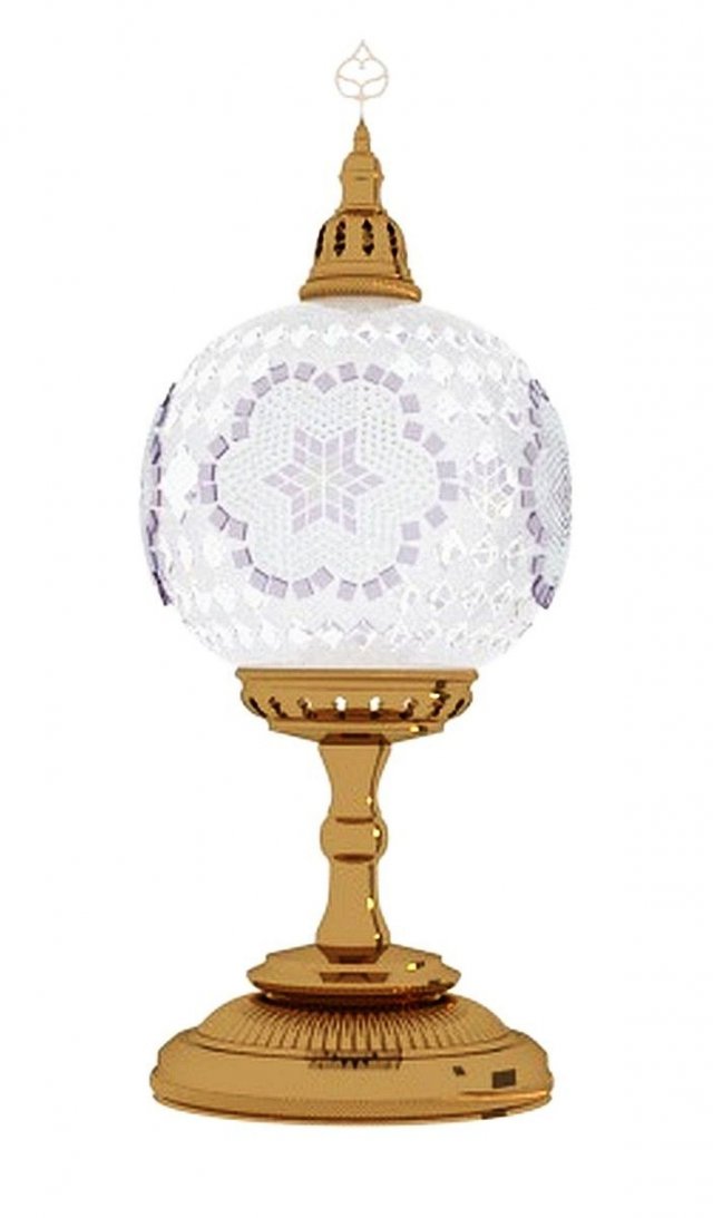 moroccan-style lamp 3D 模型 .c4d .max .obj .3ds .fbx .stl .blend 