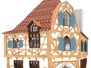 fairy house Modelo 3D