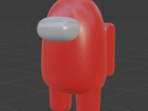 among us - red 3D Model