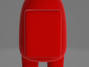 among us - red 3D Model