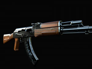 akm 103 3D Model