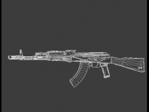 akm 103 Modelo 3D