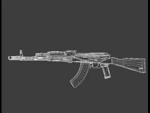 akm 103 3D Model
