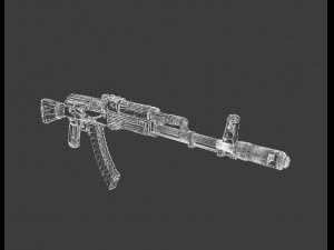 akm 103 Modelo 3D