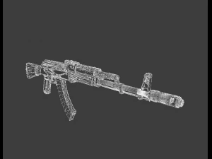akm 103 3D Model