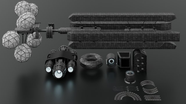 3d-Space Models 3D Model .c4d .max .obj .3ds .fbx .stl .blend 