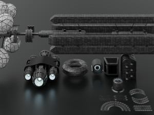 3d-Space Models Modelo 3D
