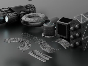 3d-Space Models 3D Model