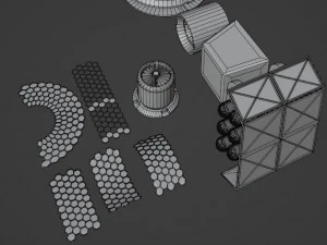 3d-Space Models 3D Model