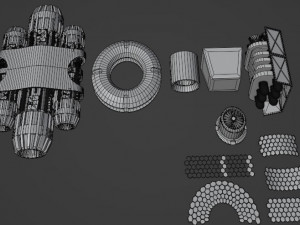 3d-Space Models 3D Model