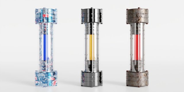 Scientific capsule 3D Модель .c4d .max .obj .3ds .fbx .stl .blend 