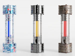 Capsula scientifica Modello 3D