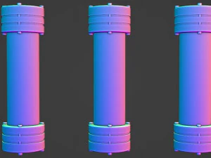 C&aacute;psula cient&iacute;fica Modelo 3D