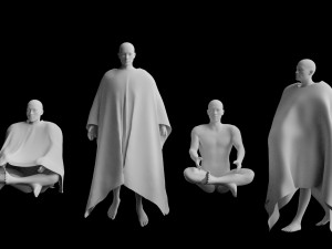 Base Meshes Character Starter Kit 3D Model