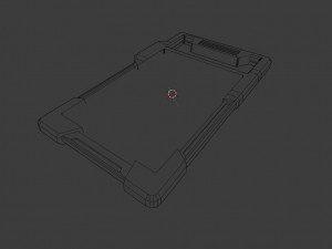 Sci-fi tablet Low-poly Model 3D