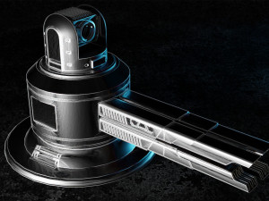 Sci-fi cannon Modelo 3D