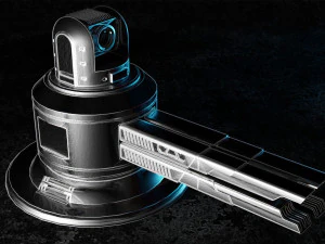 Sci-fi cannon 3D Model