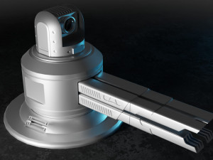 Sci-fi cannon Modelo 3D